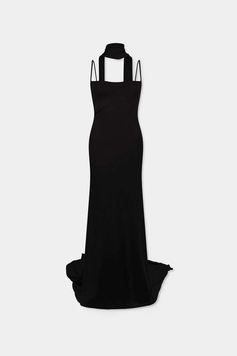 APRÈS SKI LONG JERSEY DRESS - 1