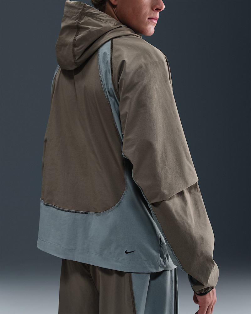 Nike Nike Tech Men's Dri-FIT Woven Color-Block Windrunner Oversized Jacket outlook