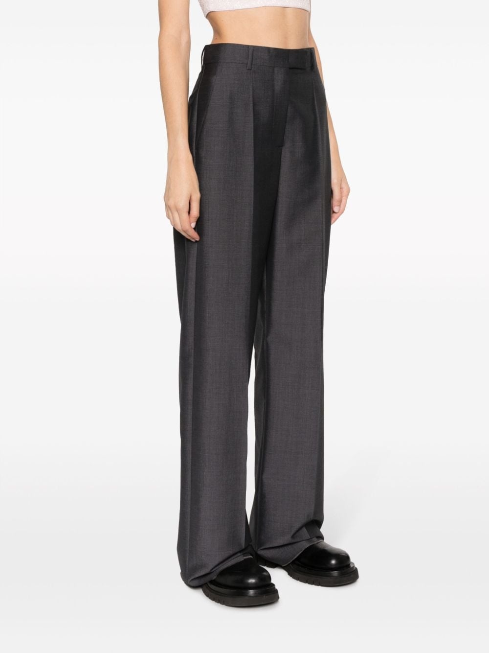 Crepe Couture tailored trousers - 3