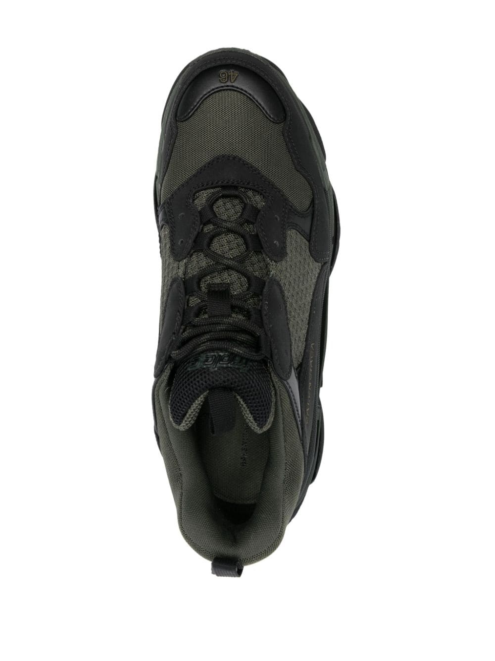 Triple S panelled chunky sneakers - 4