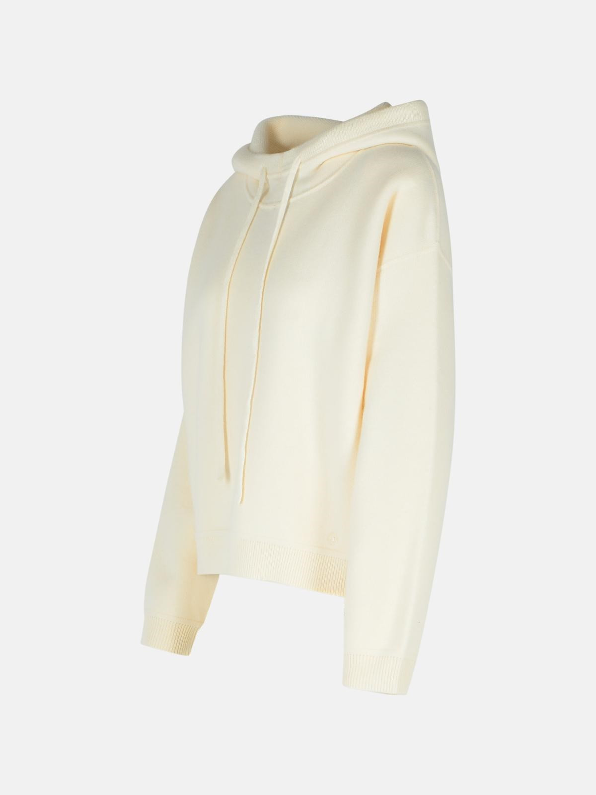 IVORY CASHMERE SWEATER - 2