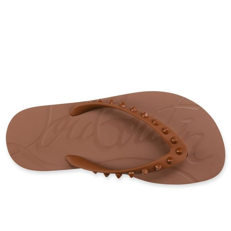Loubi Flip Woman Flat NUDE 5 4