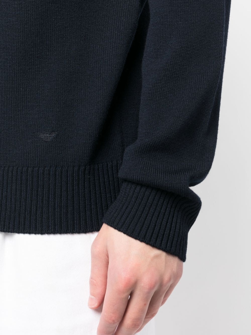 crew-neck wool jumper - 5