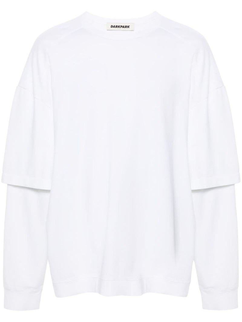 Theo layered-effect T-shirt 1