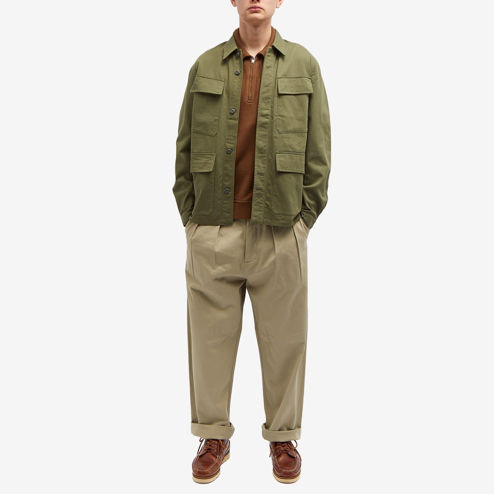 Universal Works Twill Fatigue Jacket - 4