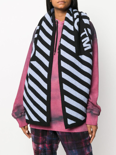 Off-White Arrows wool scarf outlook