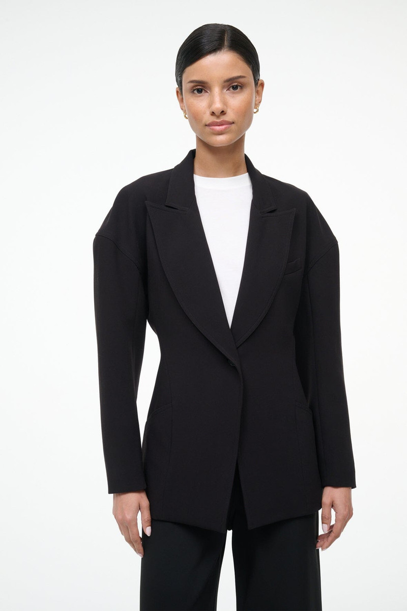 STAUD STAUD COLE BLAZER BLACK outlook