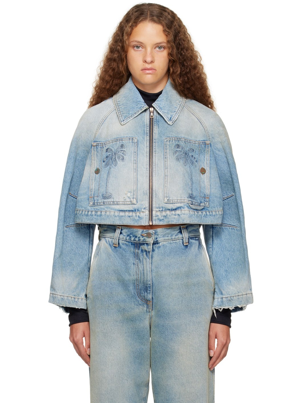 Blue Paris Denim Jacket - 1