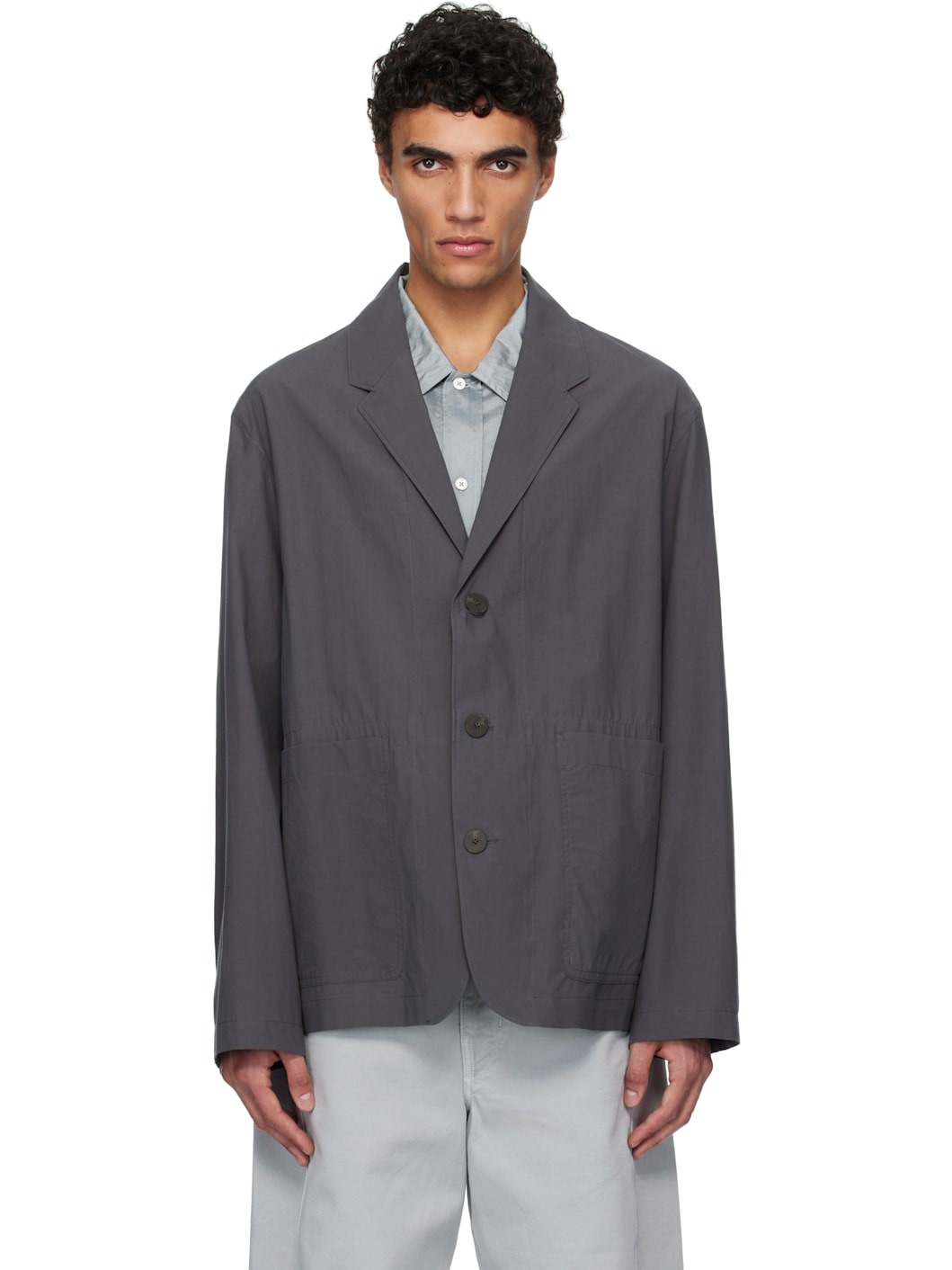 Gray Reale Blazer - 1
