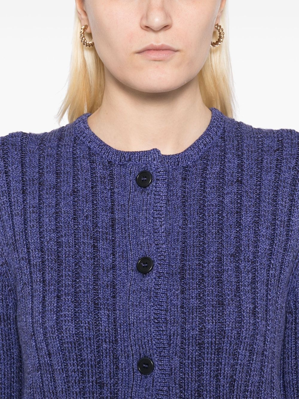 cropped buttoned cardigan - 5