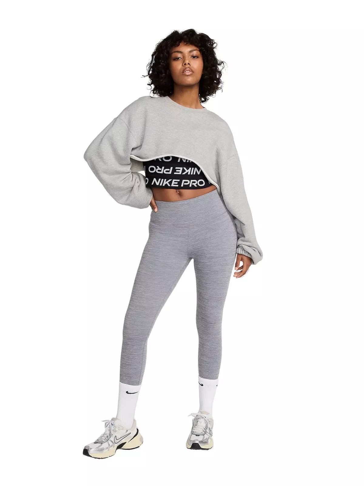 Women's One High-Waisted Crop Leggings - 7