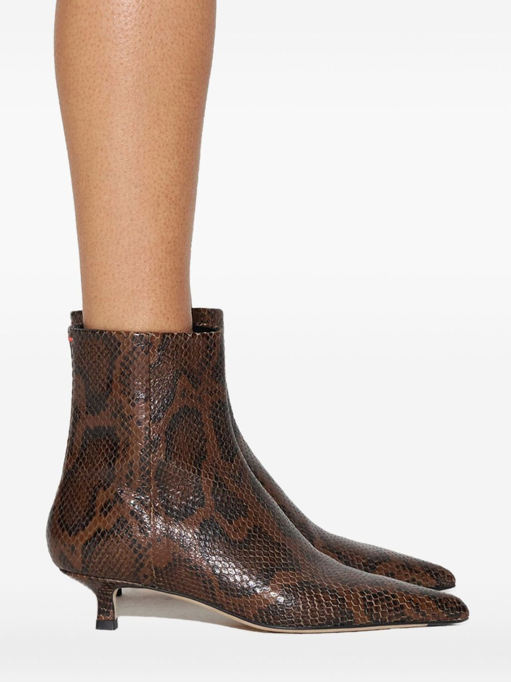 35mm Sofie pointed-toe ankle boots - 4