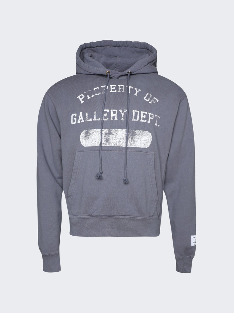 Logo Pullover Hoodie Vintage Washed Navy - 1