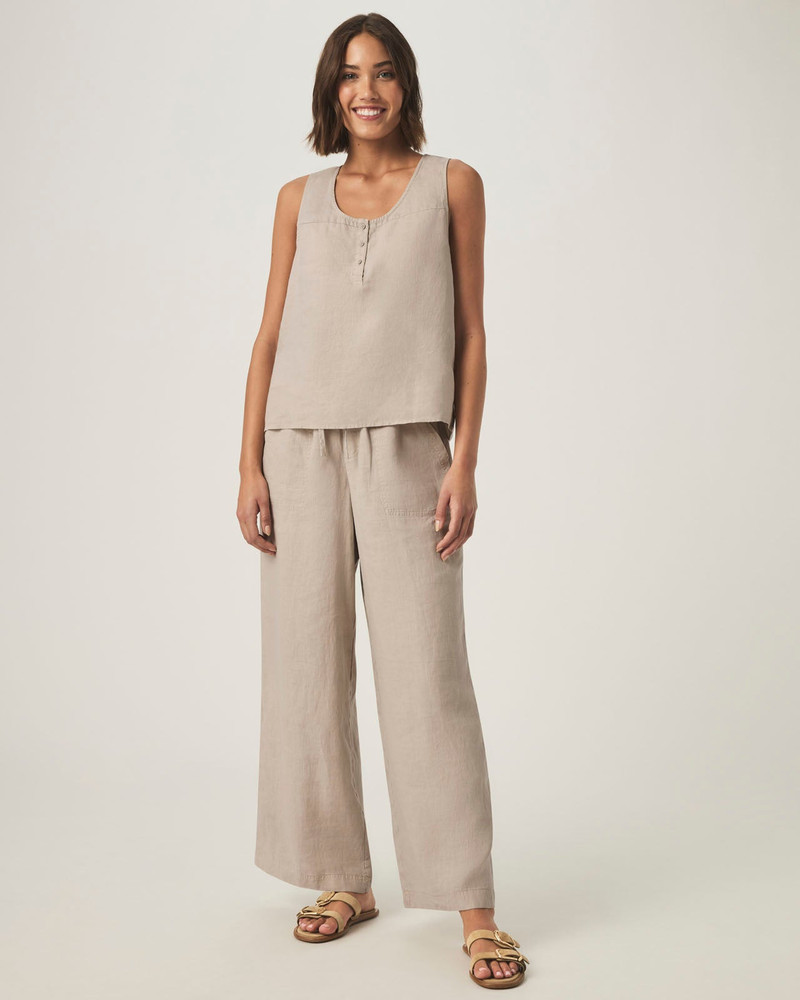 Splendid Stella Linen Tank outlook