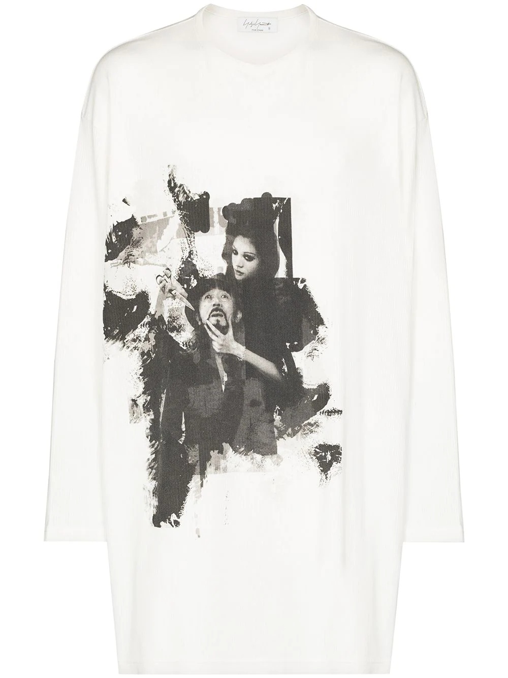 photograph-print long-sleeve T-shirt - 1