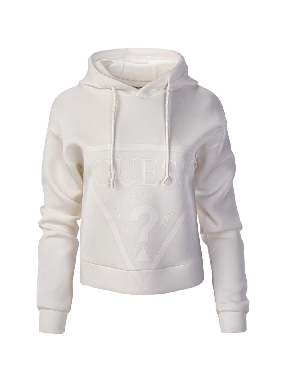 logo-detail hoodie - 1