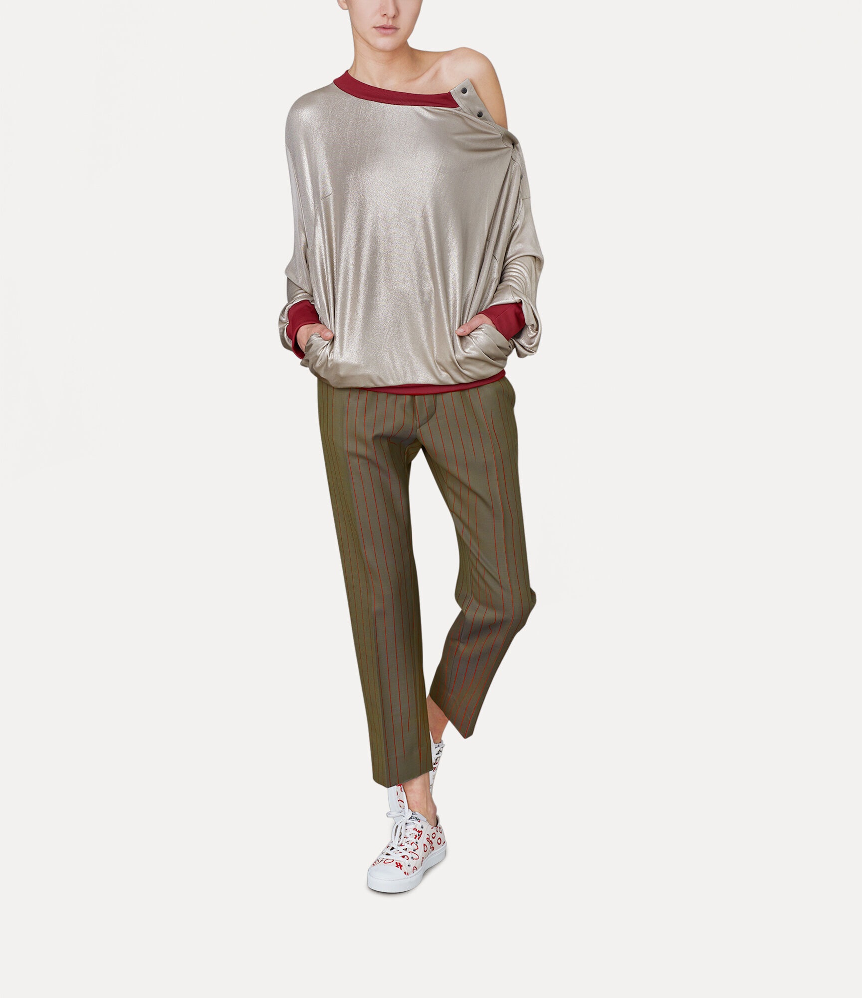 GEORGE TROUSERS PINSTRIPE - 2