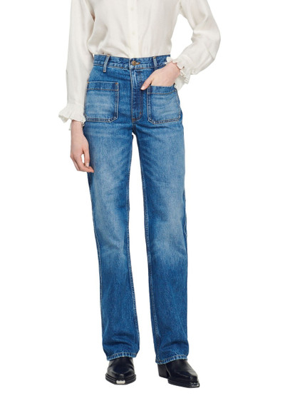 Sandro Flared faded jeans outlook