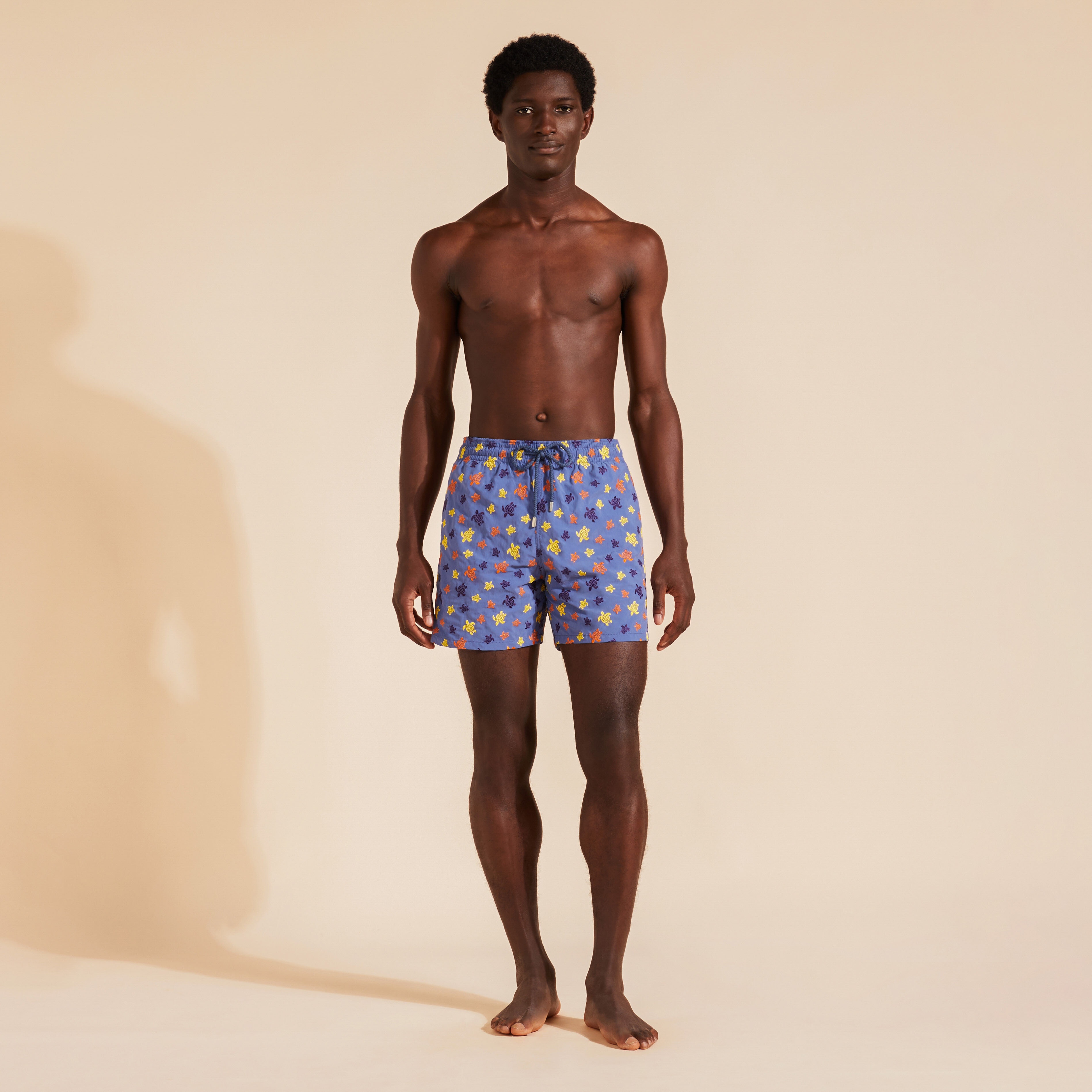 Men Swim Shorts Embroidered Ronde des Tortues - Limited Edition - 3
