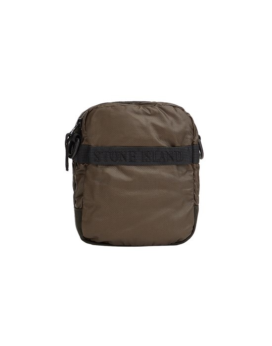 90870 70 MUSSOLA GOMMATA CANVAS OLIVE GREEN - 2