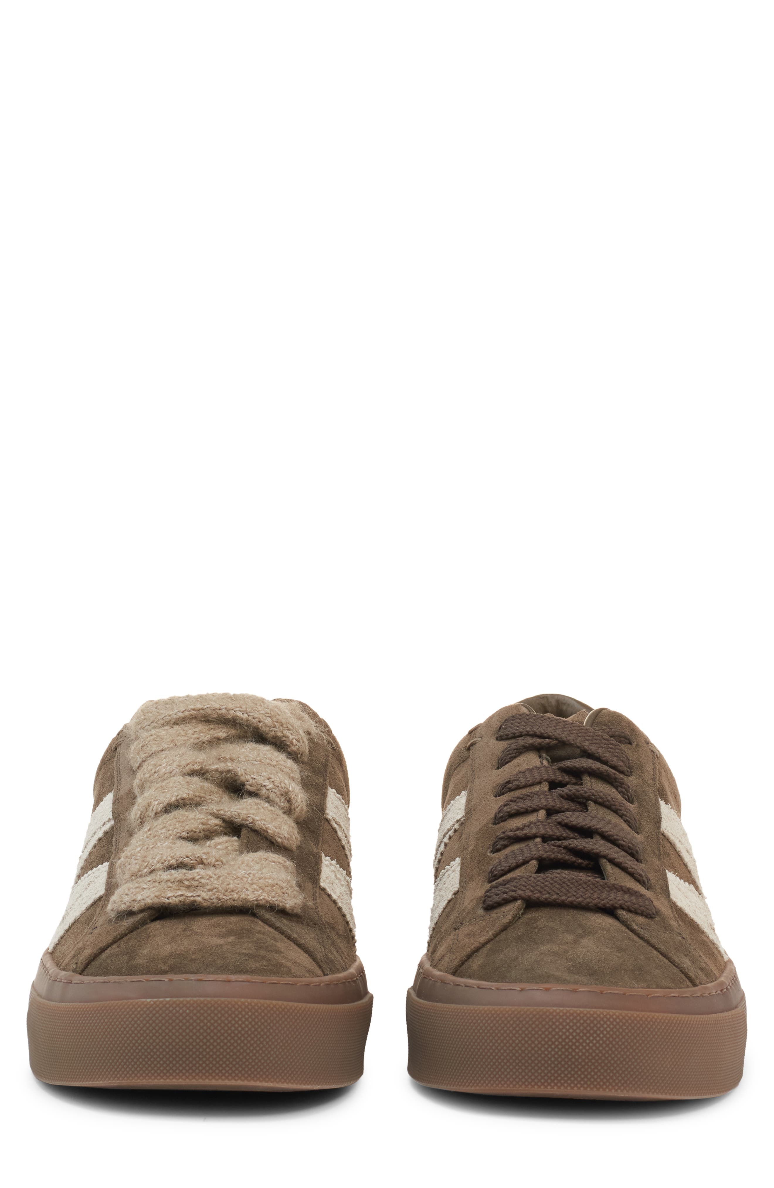 Moncler Monaco 2 Low Top Sneaker in Urban Olive Green at Nordstrom - 6