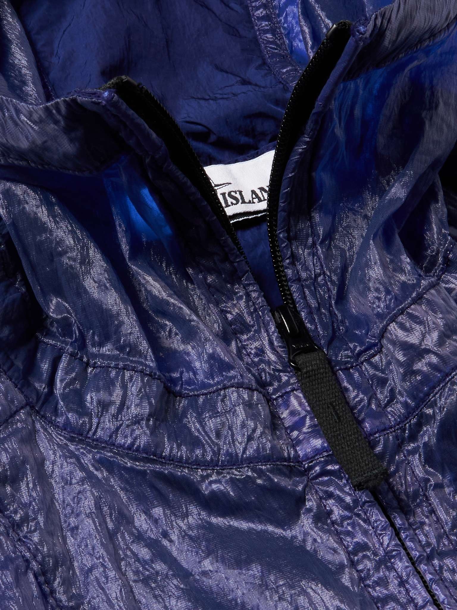 Logo-Appliquéd Shell Hooded Parka - 5