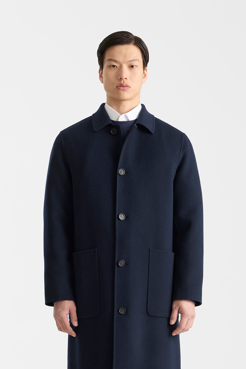 BECKETT-Z Handmade Wool Overcoat 3