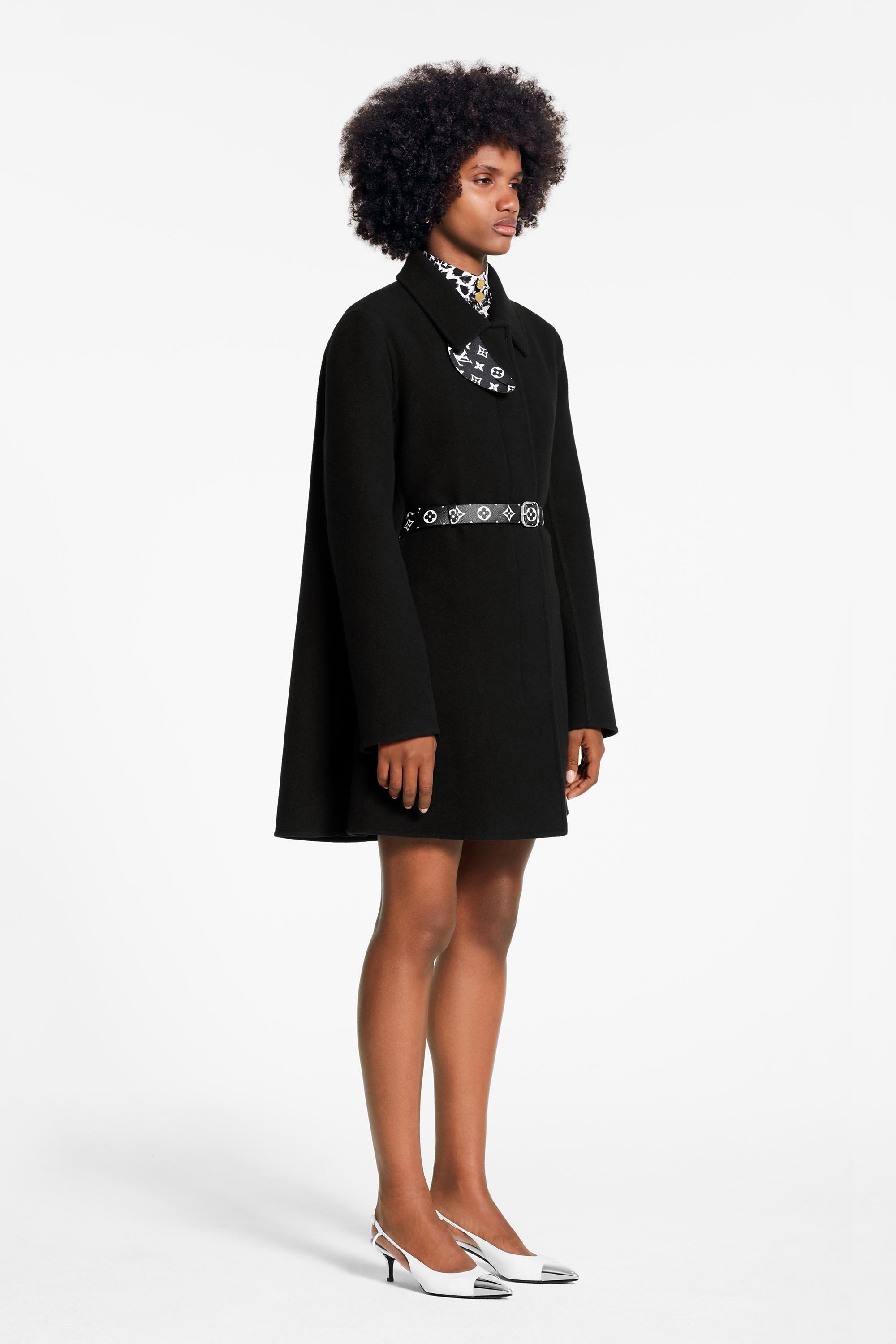 Belted Trapeze Coat - 3