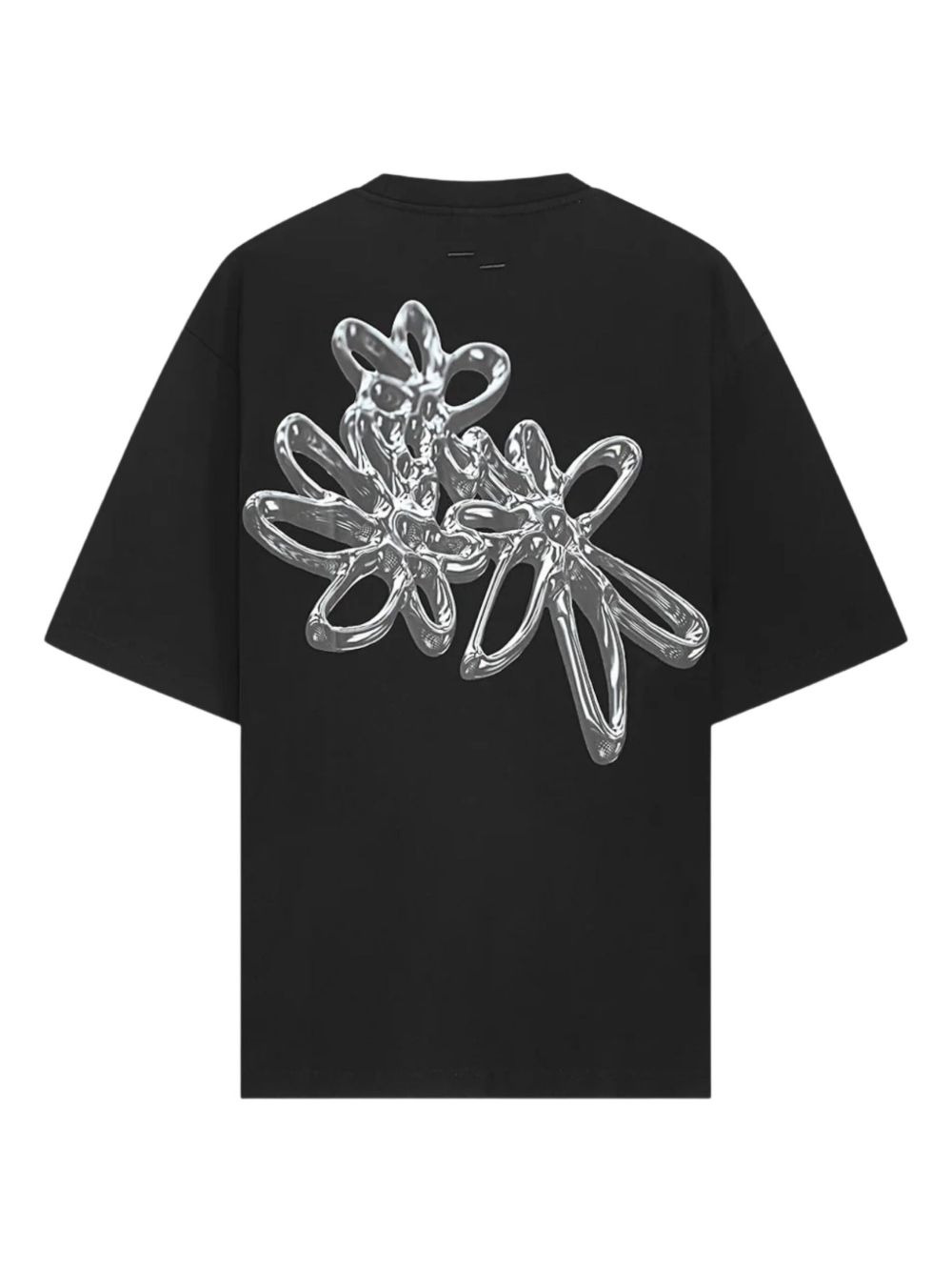 flower-print T-shirt - 5