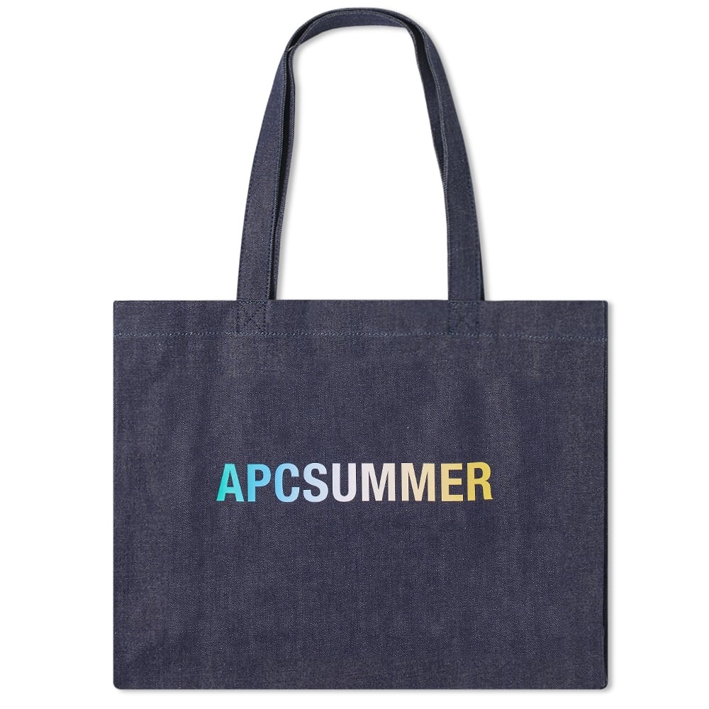 A.P.C Diane Summer Denim Shopping Bag - 1