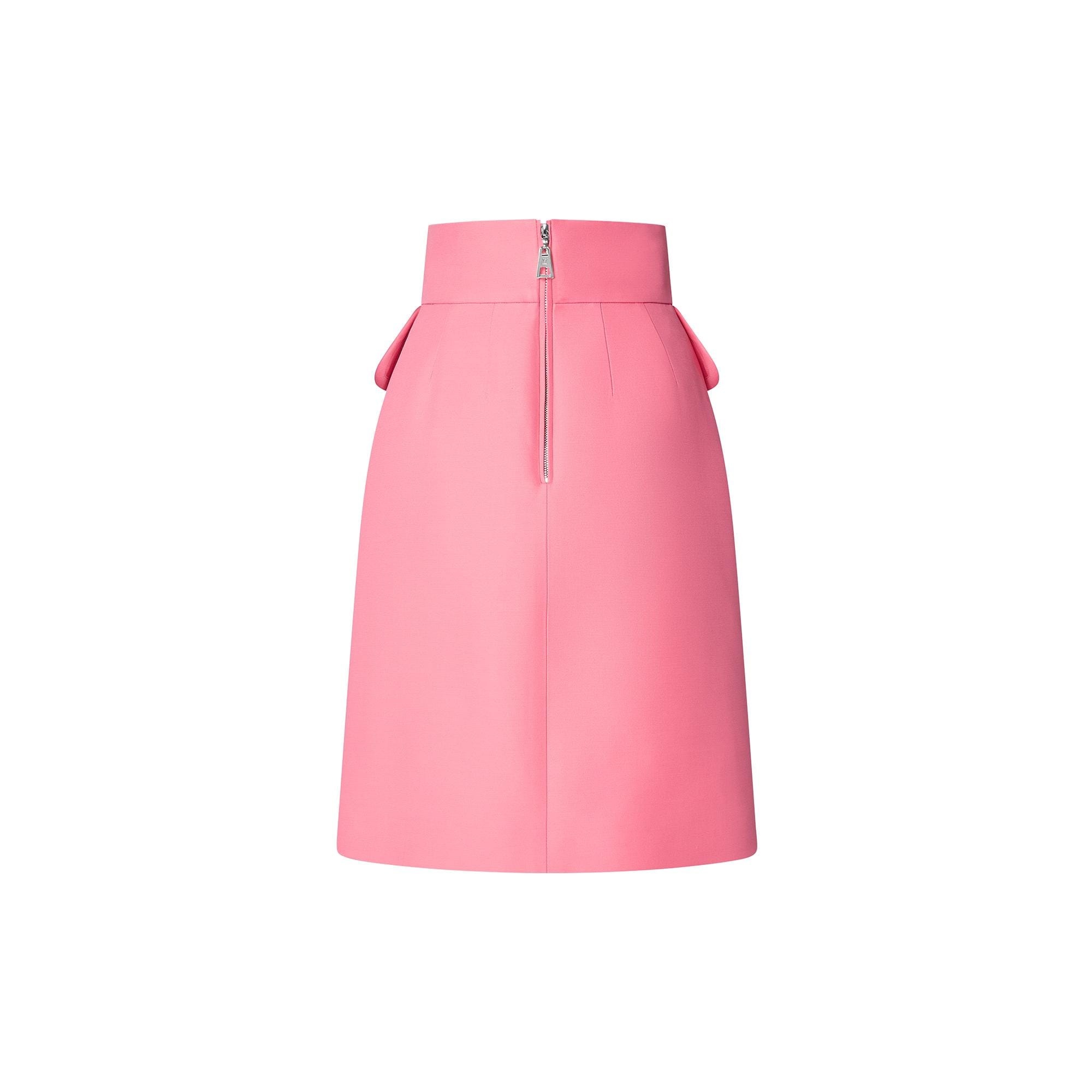 Retro Flap Pocket Tulip Skirt - 3