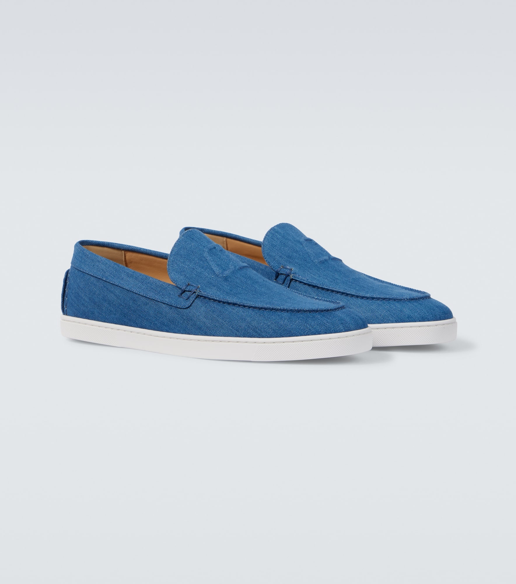 Varsiboat denim slip-on shoes - 5