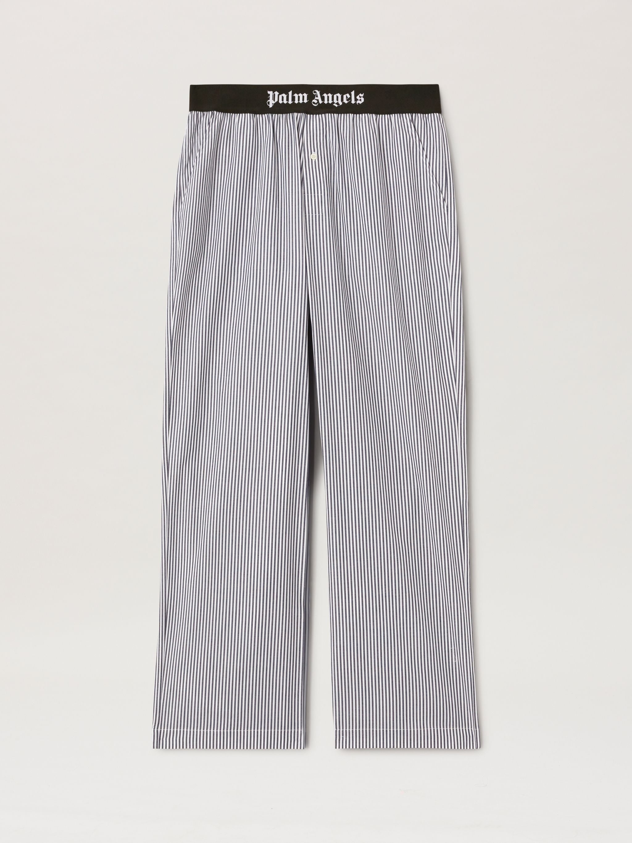 Classic Logo Striped Pajama Pants - 1