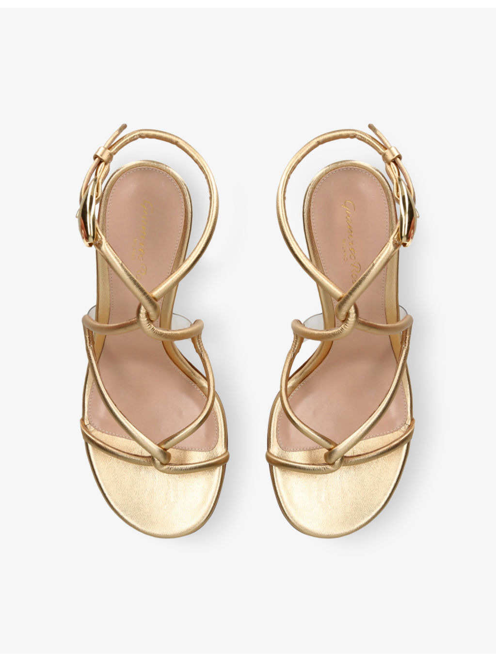 Black Mamba 85 Leather Heeled Sandals - 2