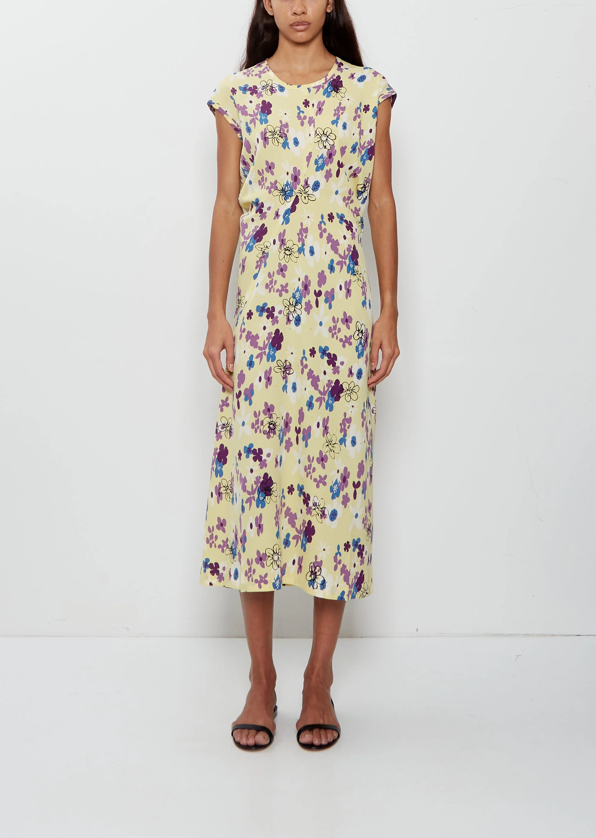 S-Curve Silk Dress - 1