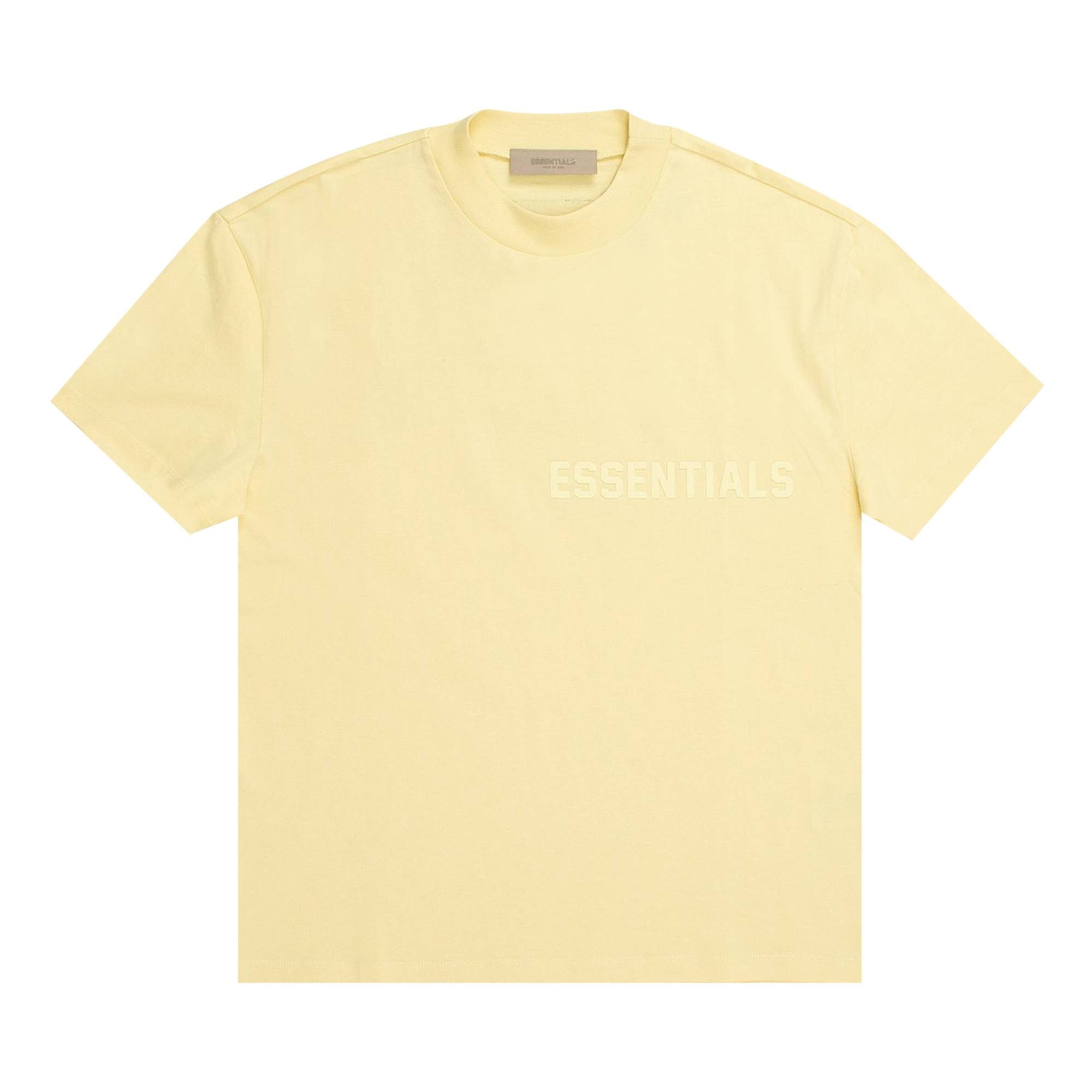 Fear of God Essentials Short-Sleeve Tee 'Canary' - 1