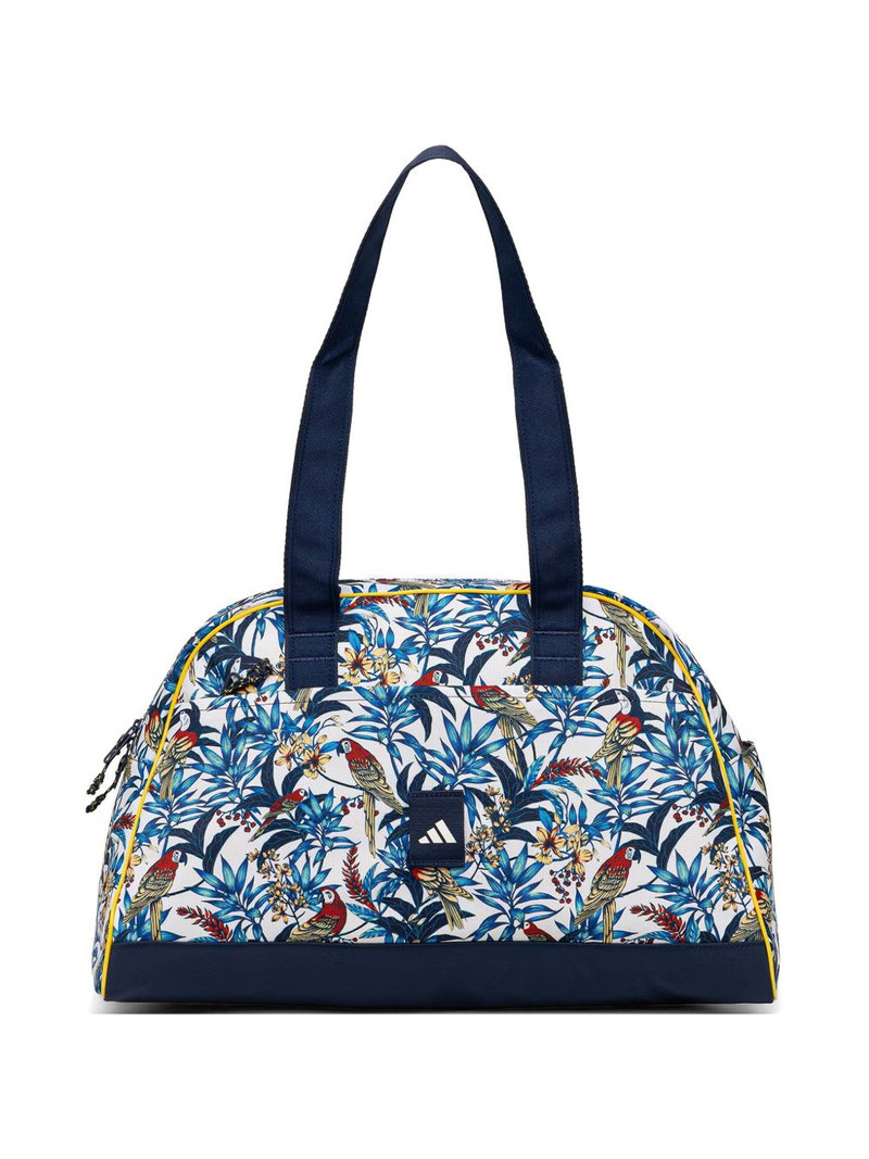 tropical-print duffle bag 1