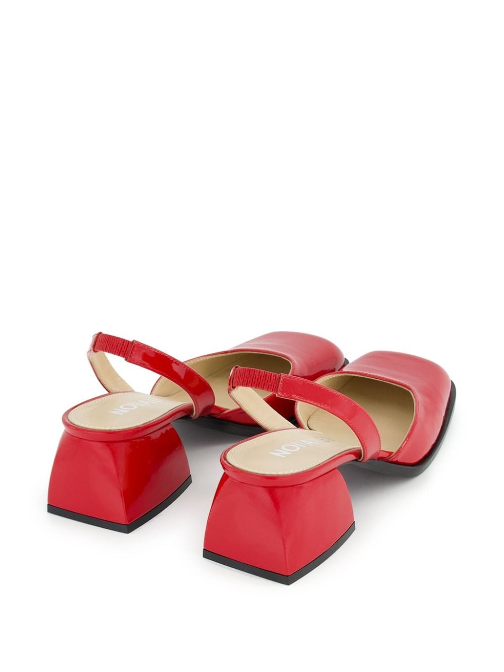 Bulla Jones 50mm leather pumps - 3