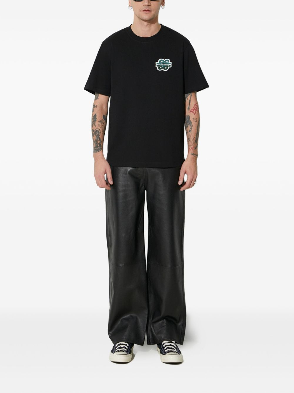 logo-embroidery T-shirt - 5