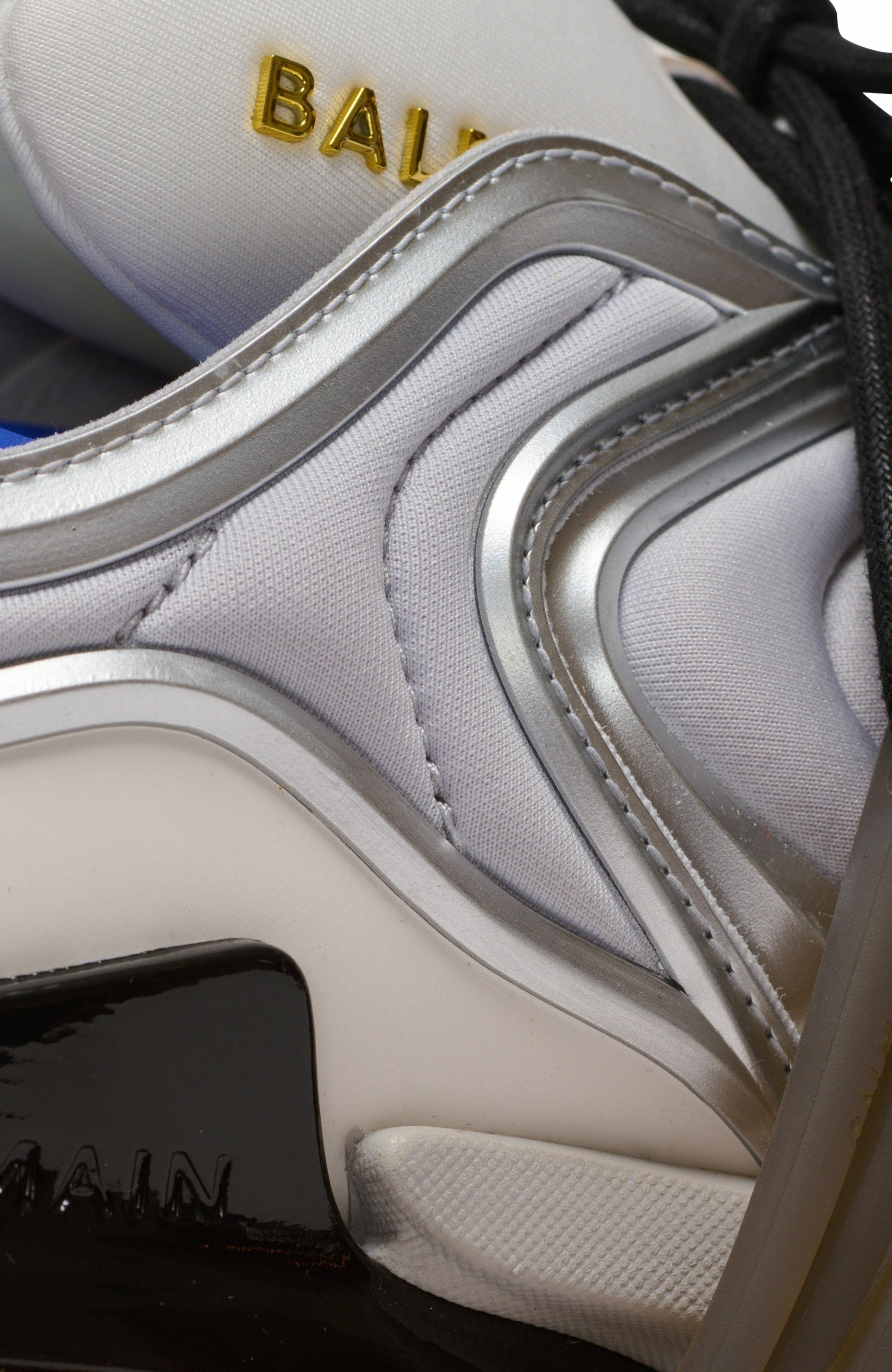 Balmain Unicorn Wave trainers in neoprene in Grey at Nordstrom - 9