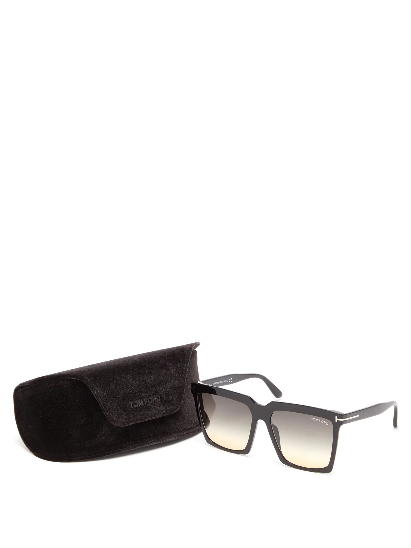 Sabrina square acetate sunglasses - 5