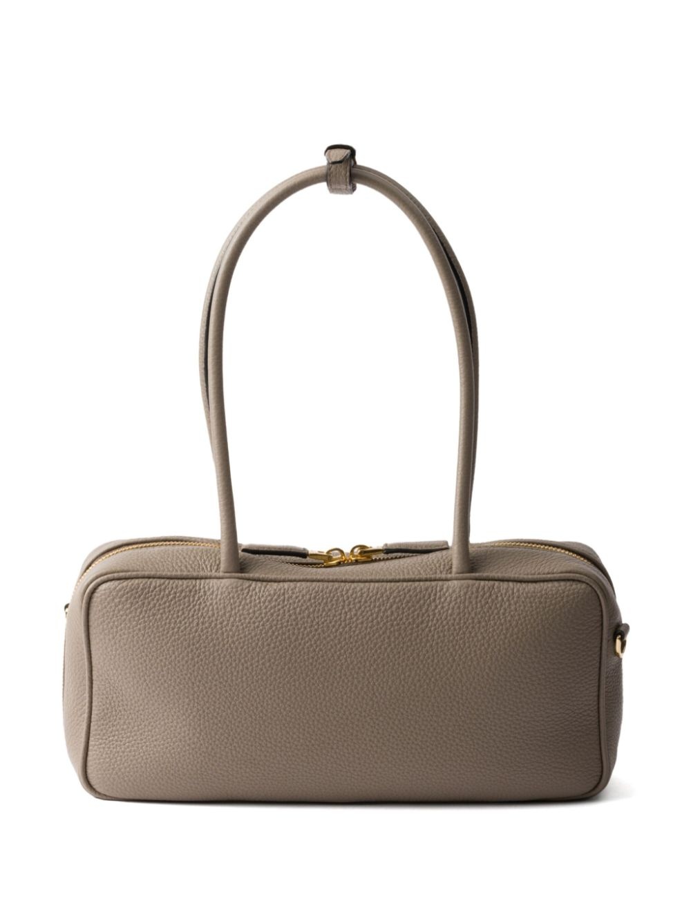 medium leather top-handle bag - 2