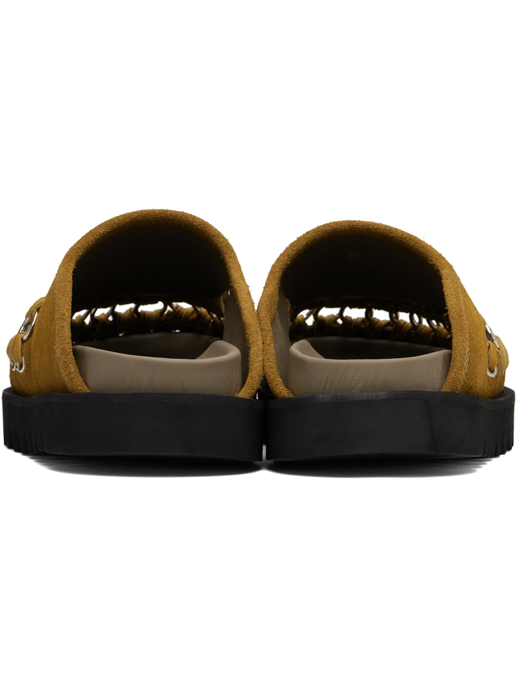 Khaki Suede Loafers - 2