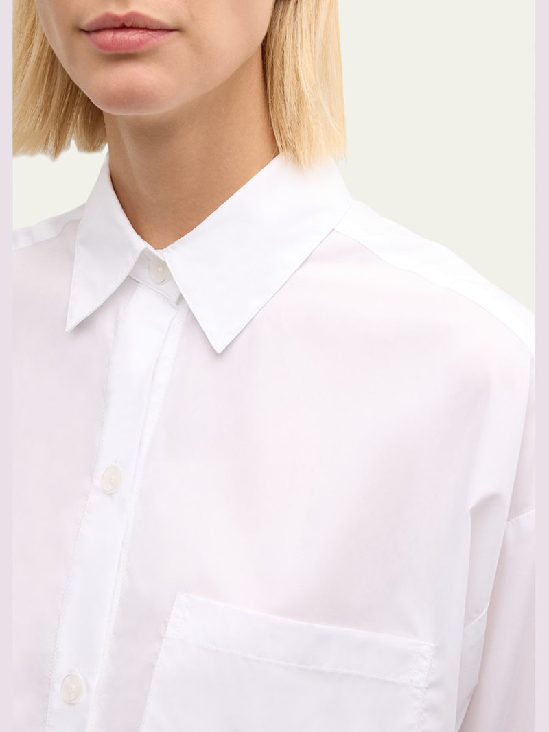 Soon To Be Ex Superfine Cotton Button-Front Shirt 5
