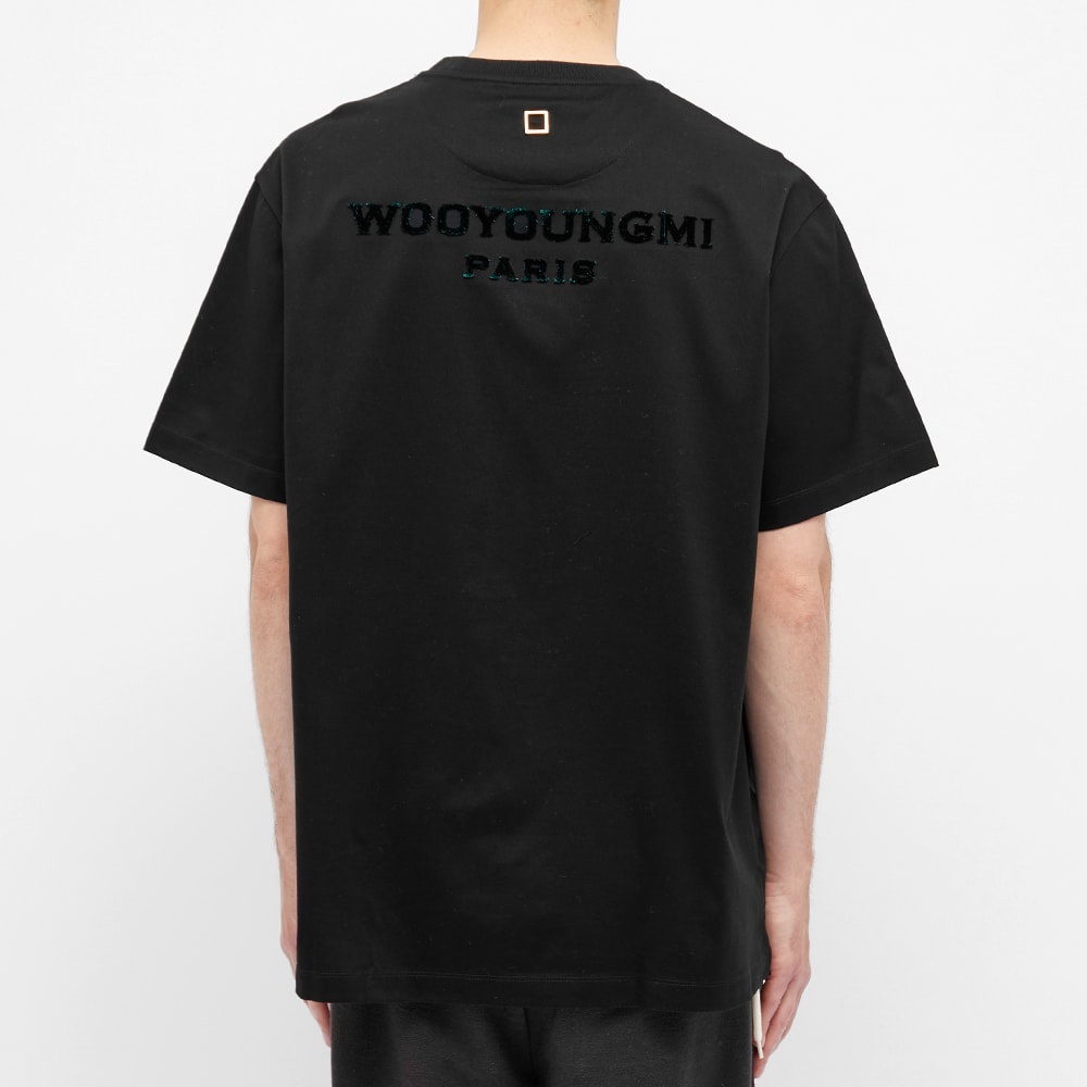 Wooyoungmi Tufting Back Logo Tee - 7