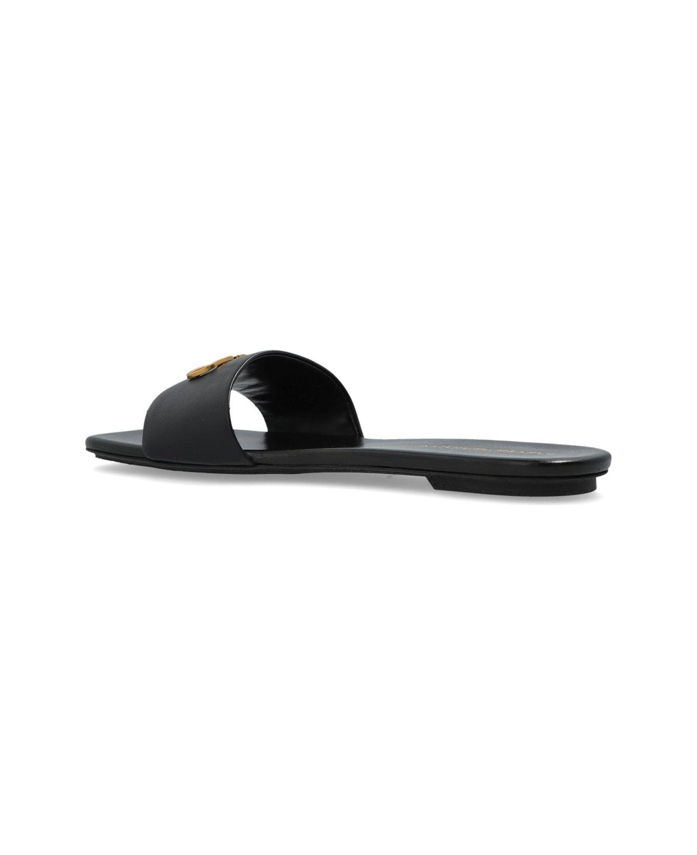 Logo Plaque Sandals - 3