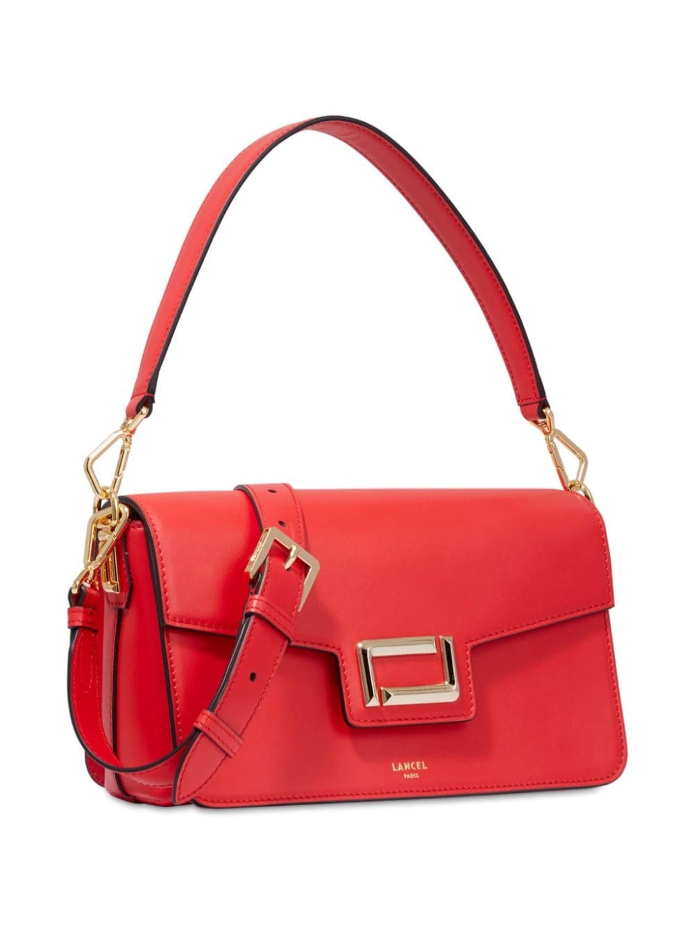 medium leather shoulder bag - 3