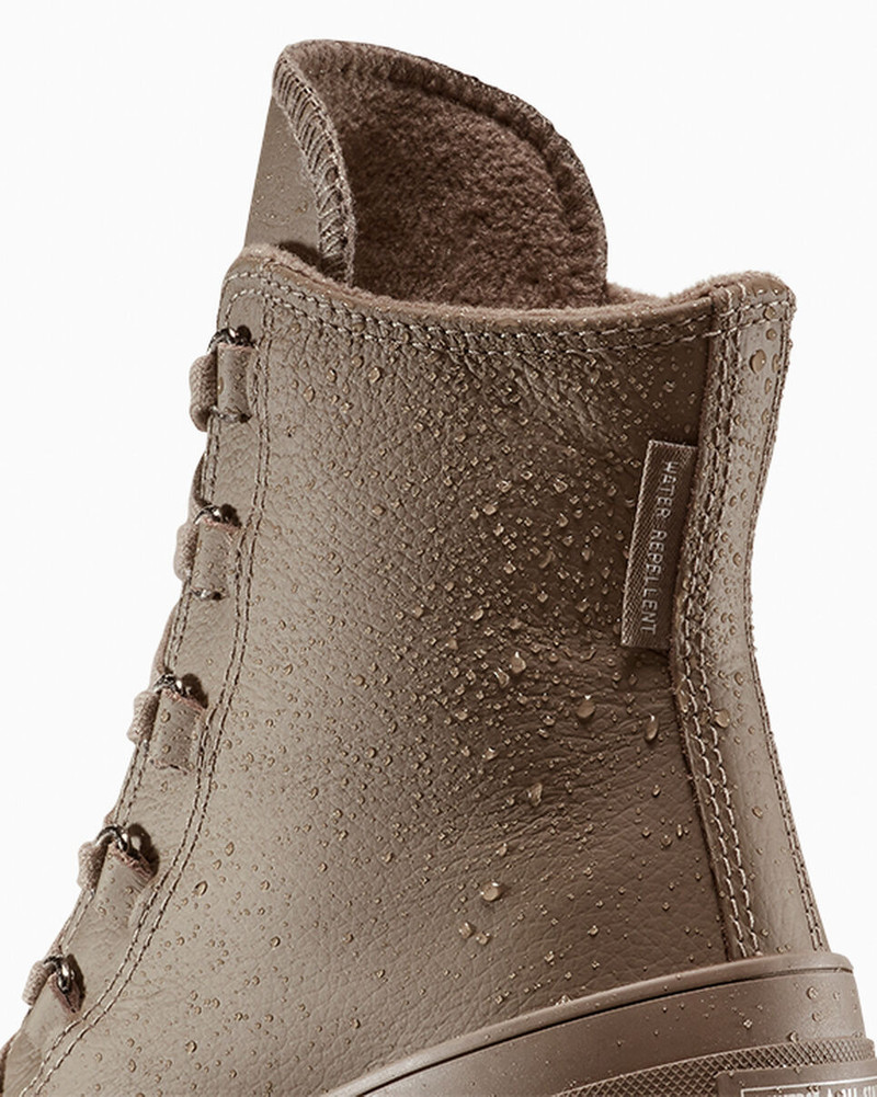Chuck 70 De Luxe Heel Platform Leather 9