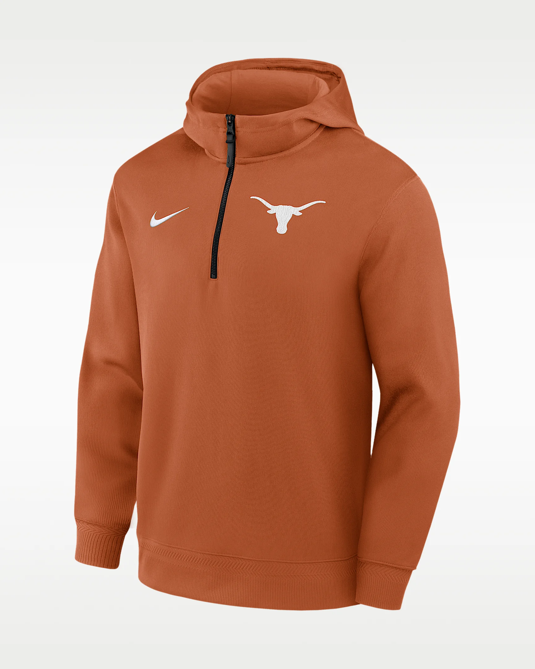 Texas Coaches Premium Men's Nike Dri-FIT College 1/4-Zip Hoodie - 1