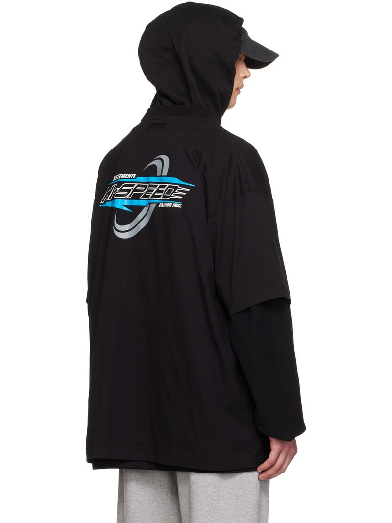 Black Hi Speed T- Shirt 3